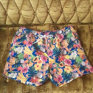 New Tropical Floral Swim Shorts